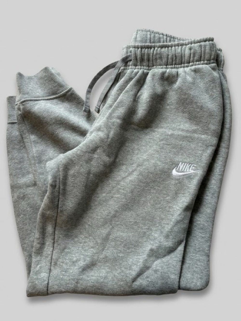 Nike grey Fleece Jogger Sweatpants